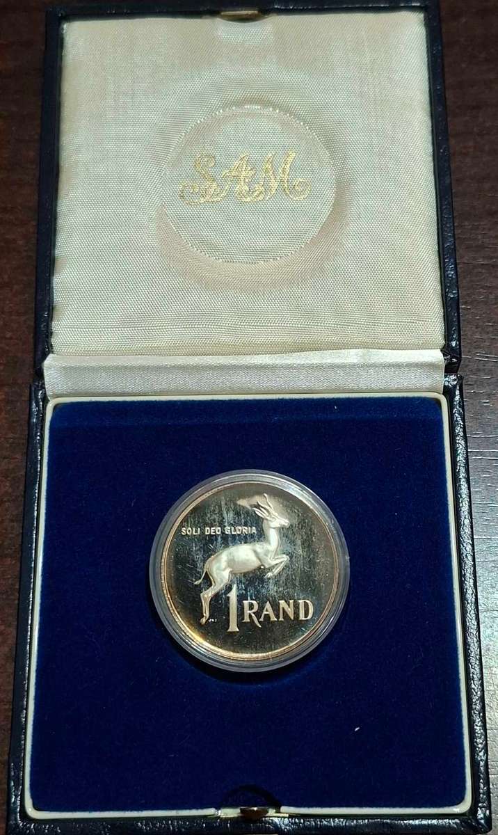 SOUTH AFRICA SILVER 1 RAND 1990