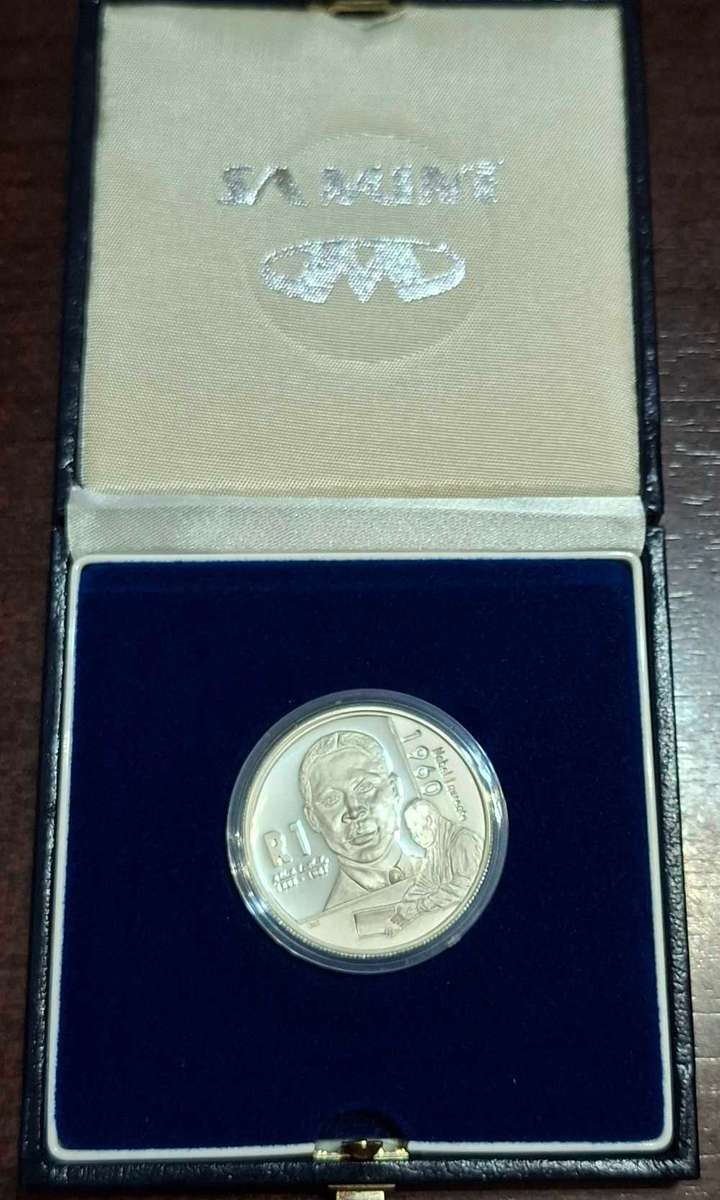 2005 Proof R1 Luthuli In Original Sa Mint Box