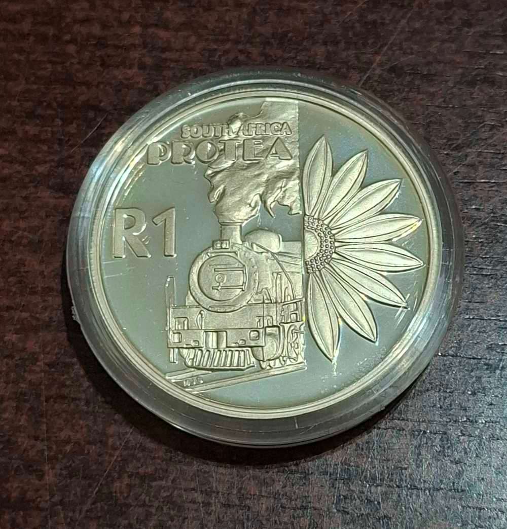 2001 Protea Series R1 Silver Proof Coin