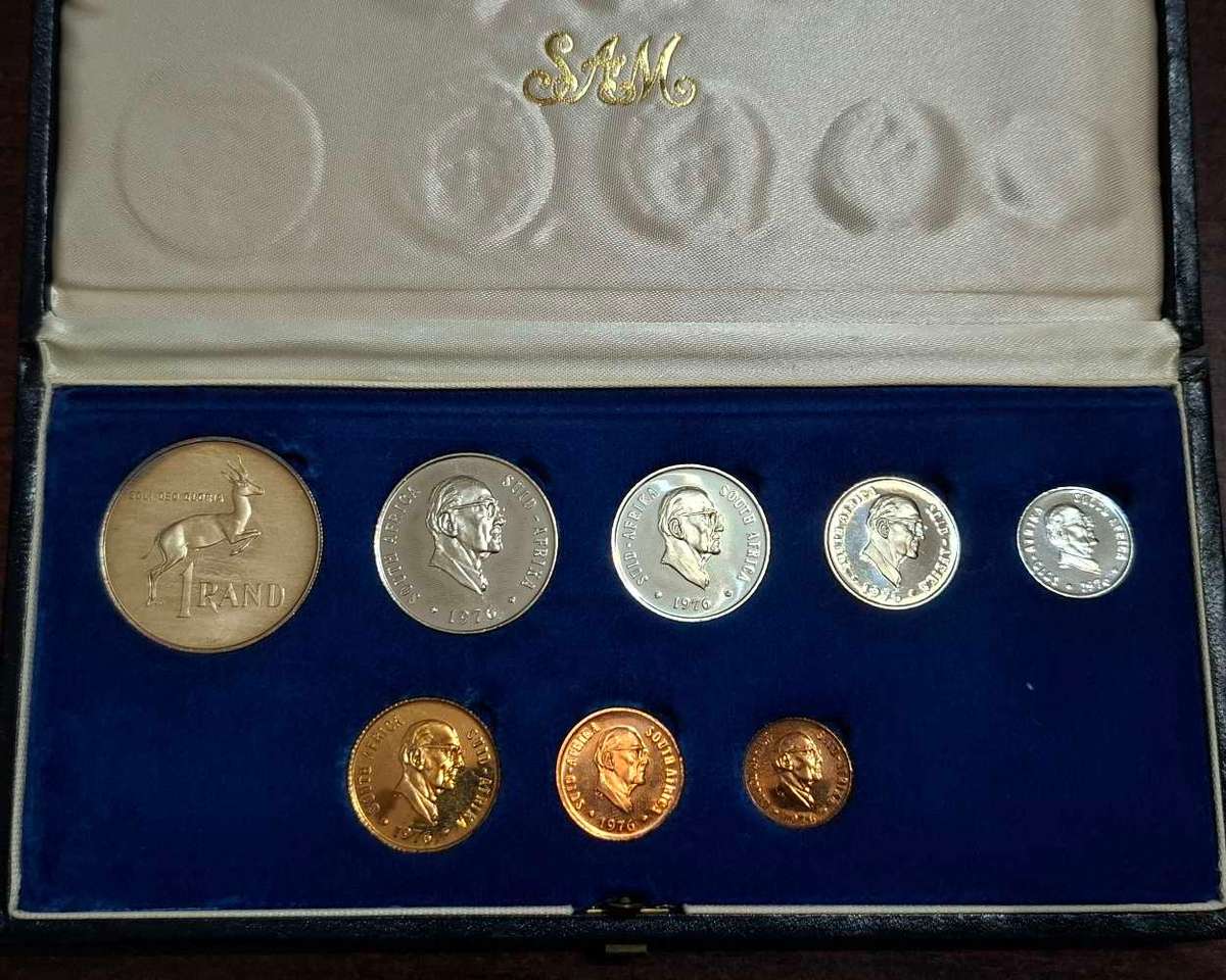 1976 Proof Set In Original SA Mint Box