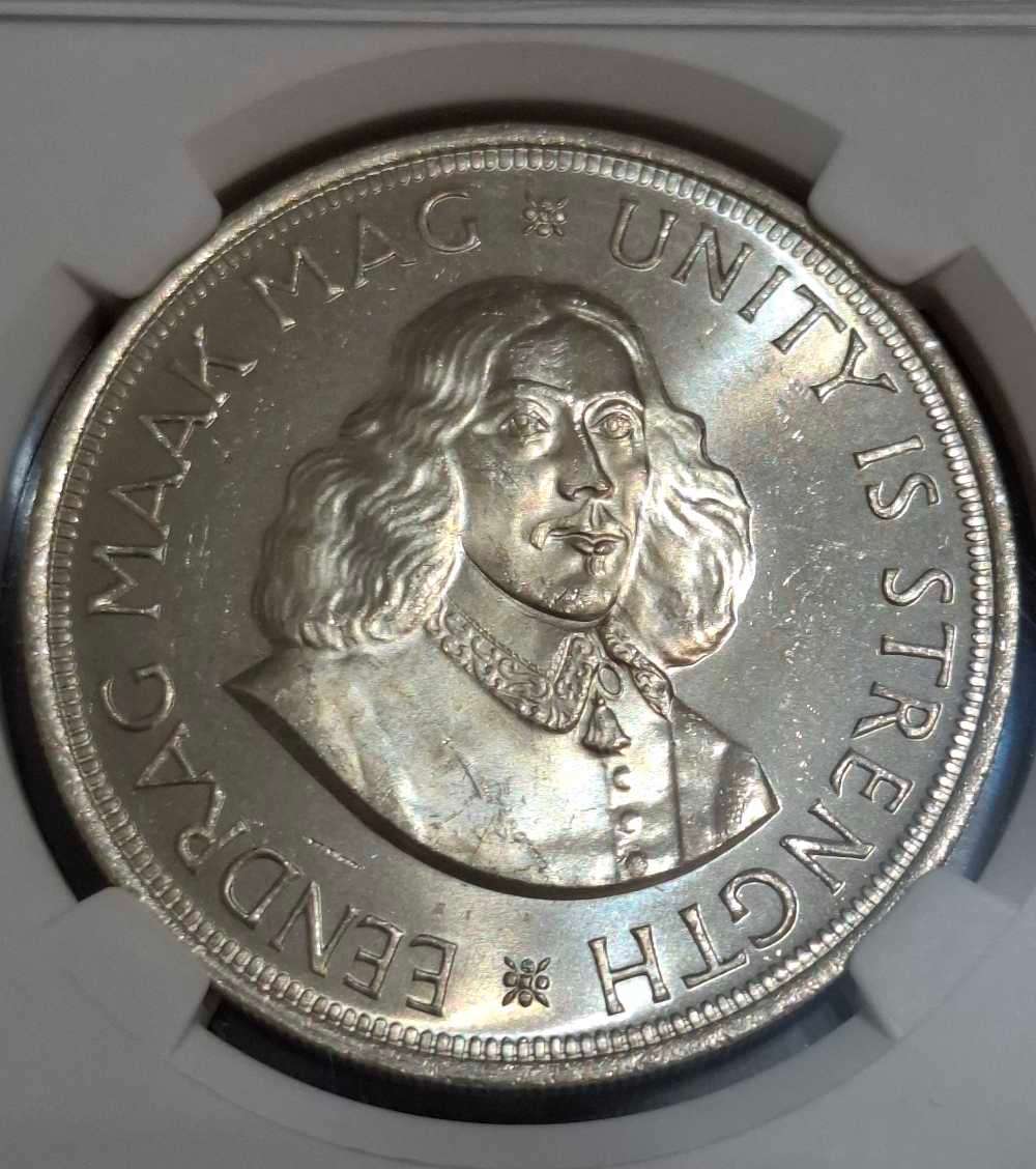 1964 South Africa 50 Cent coin