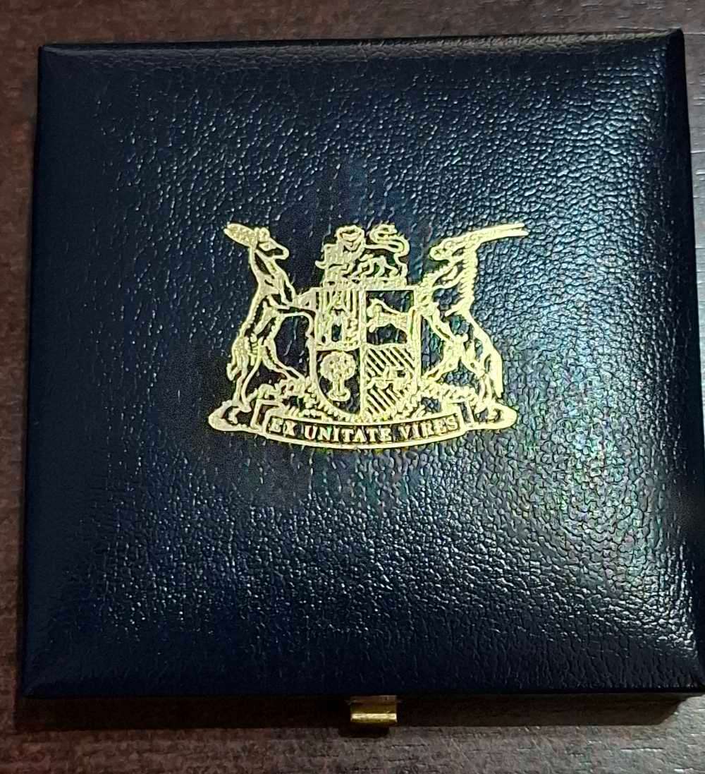 SOUTH AFRICA SILVER 1 RAND 1990