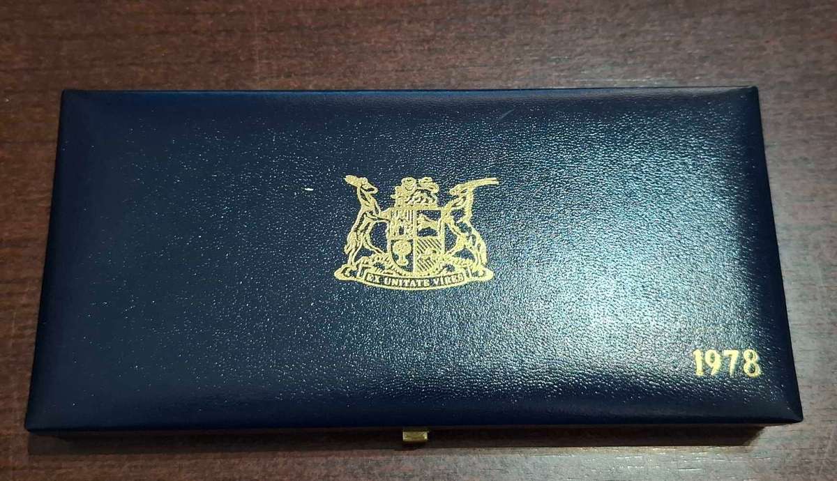 1978 Proof Set In Original SA Mint Box