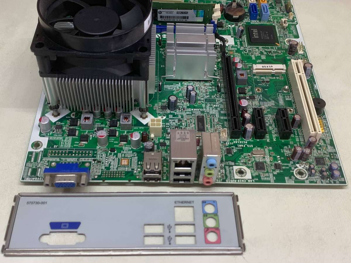 HP Motherboard, CPU, Memory and PSU Bundle