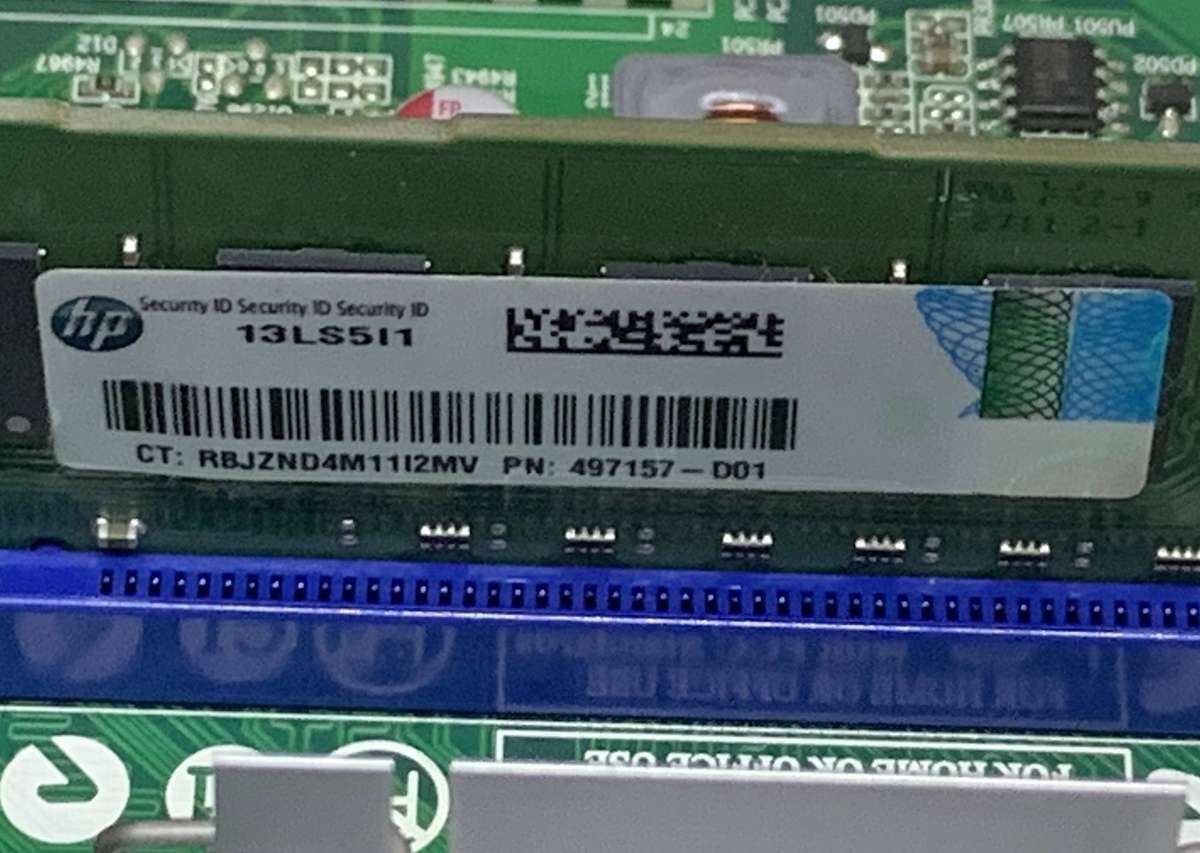 HP Motherboard, CPU, Memory and PSU Bundle