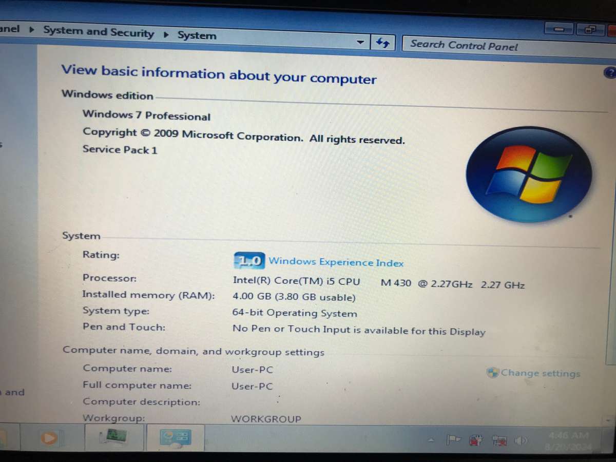 HP ProBook 6540b Please READ !!!! For Spares