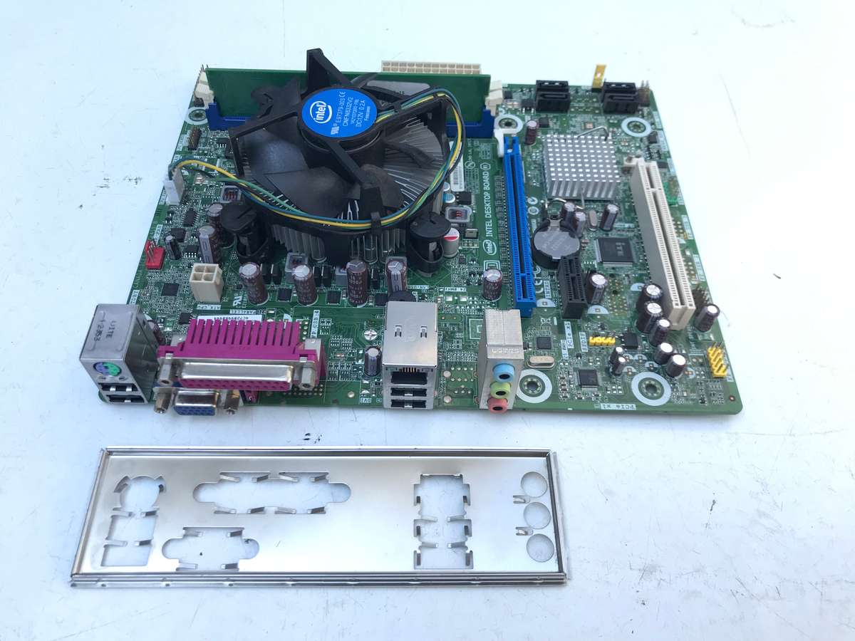 Intel DH61WW Motherboard And CPU