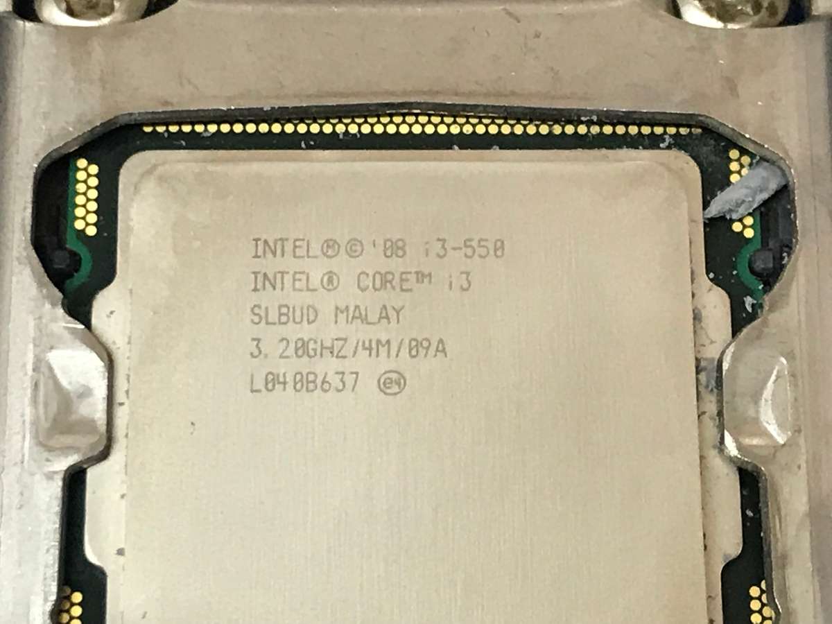 Intel DH55HC Motherboard And CPU