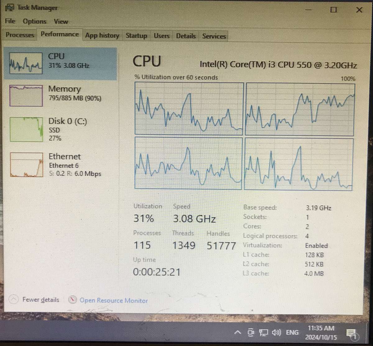 Intel DH55HC Motherboard And CPU