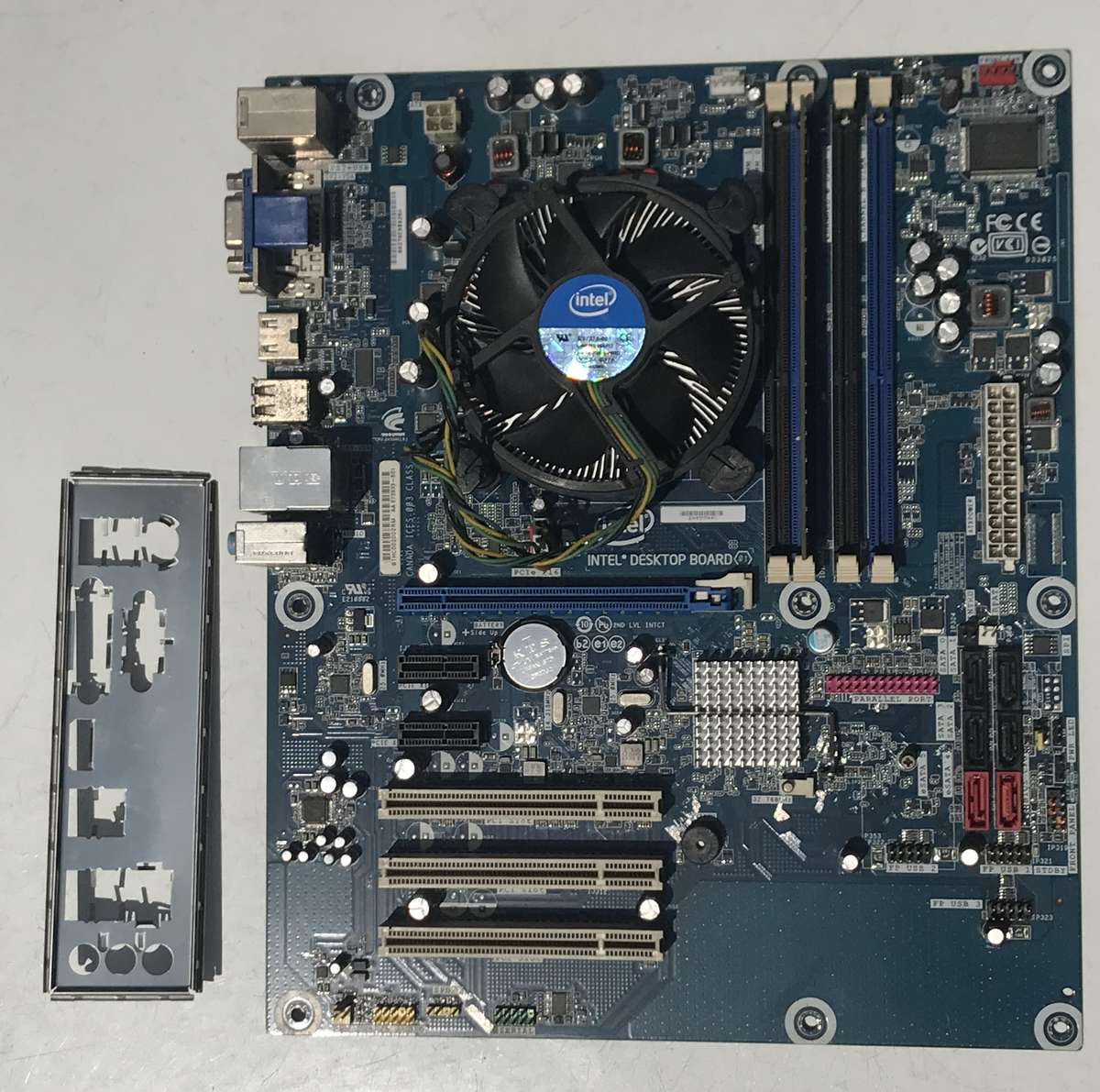 Intel DH55HC Motherboard And CPU