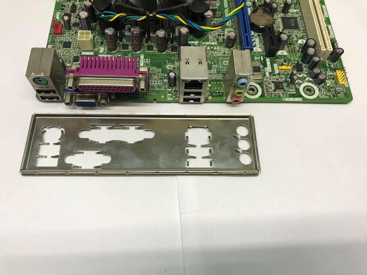 Intel DH61WW Motherboard And CPU