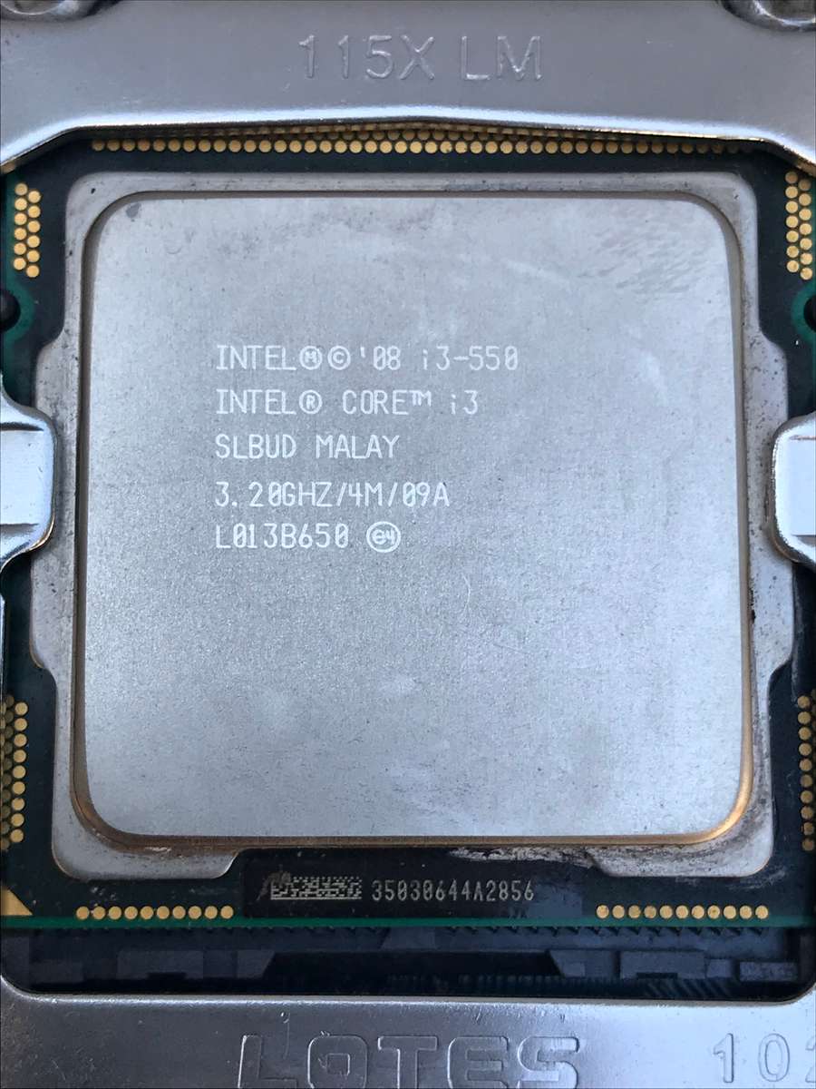 Intel DH55HC Motherboard And CPU