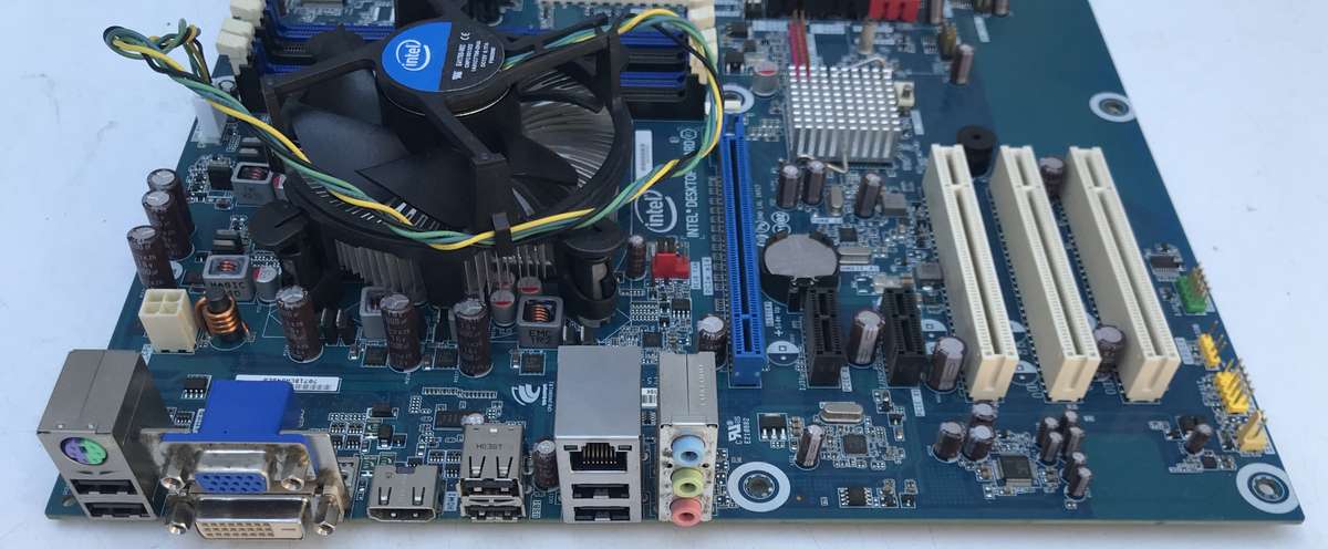 Intel DH55HC Motherboard And CPU