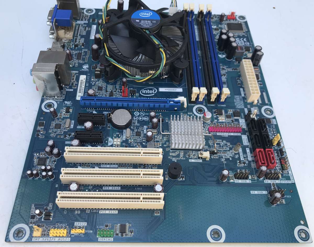 Intel DH55HC Motherboard And CPU