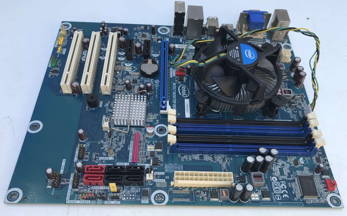 Intel DH55HC Motherboard And CPU