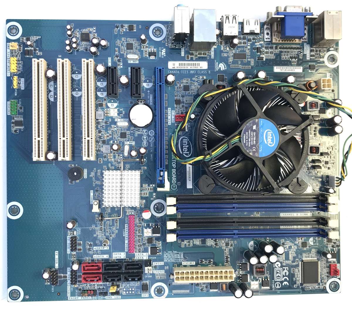 Intel DH55HC Motherboard And CPU
