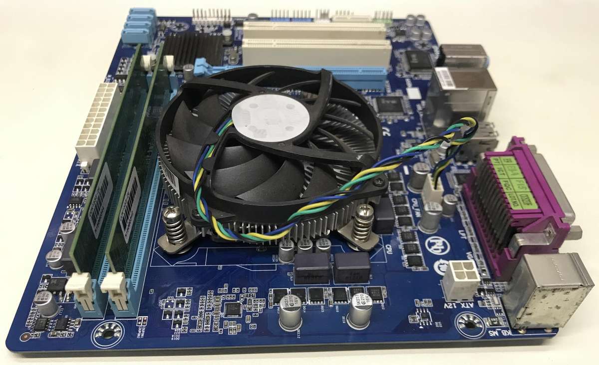 Gigabyte GA-H61M-S2PV Motherboard, CPU And Memory Combo