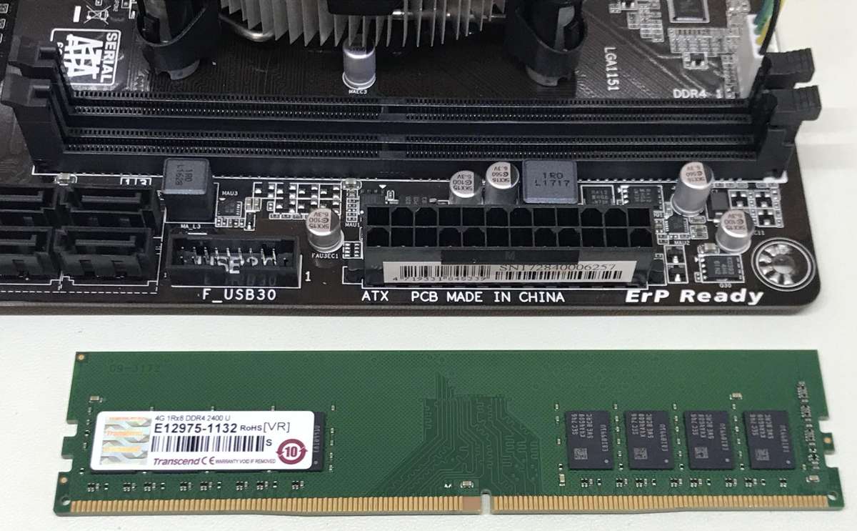 Gigabyte GA-H110M-DS2 Motherboard, CPU And Memory Combo