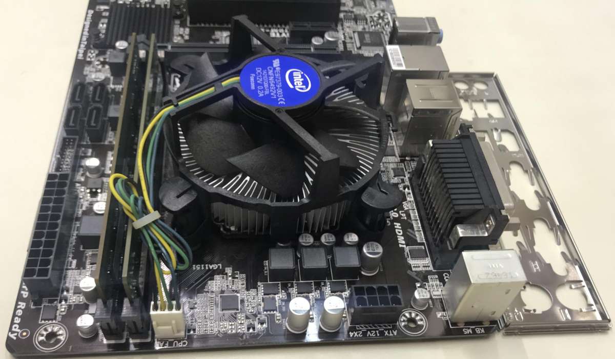 Gigabyte GA-H110M-S2PH Motherboard, i7 CPU And Memory Combo