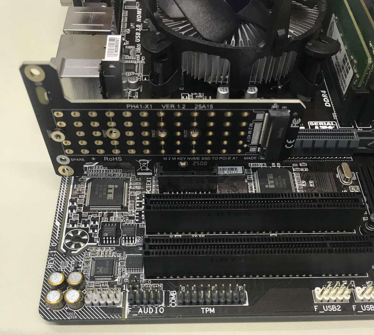 Gigabyte GA-H110M-S2PH Motherboard, i7 CPU And Memory Combo