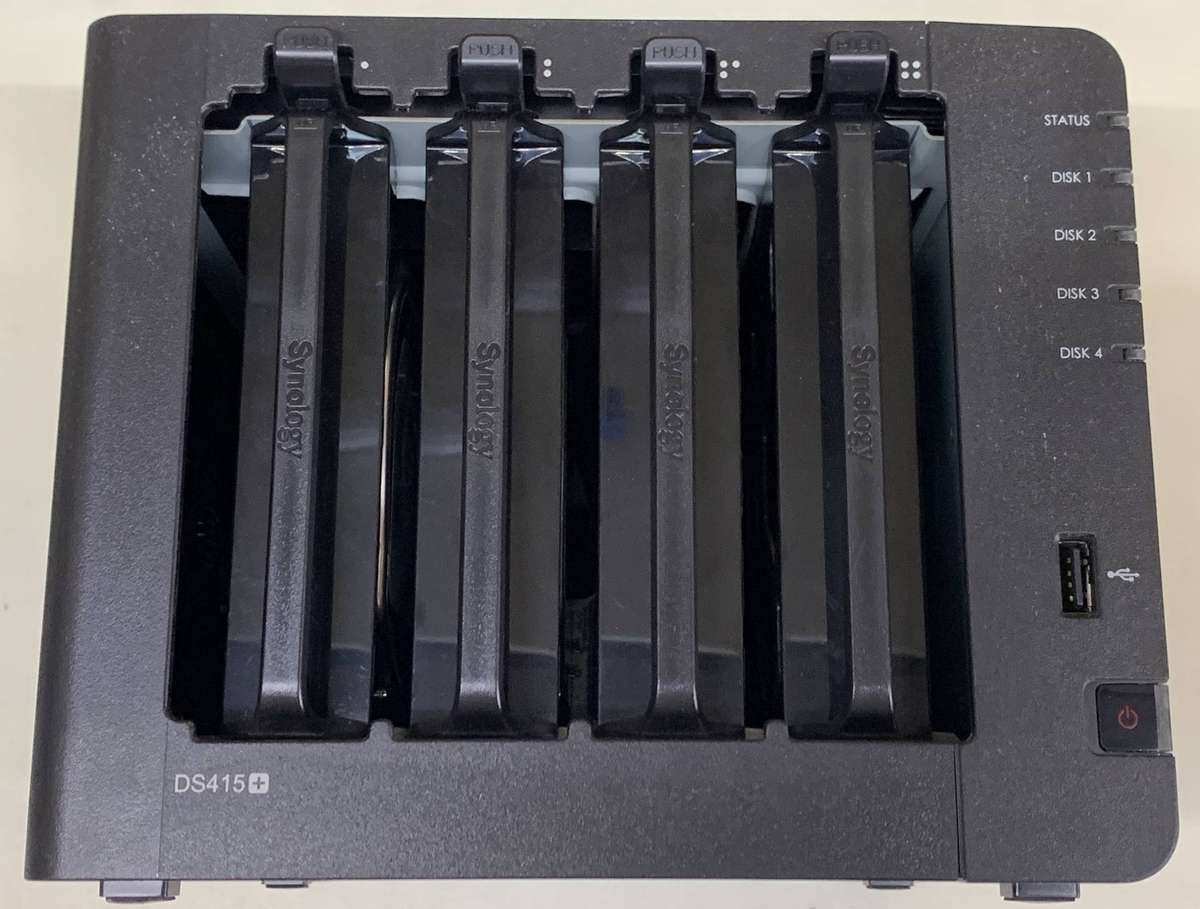 Synology 4 Bay NAS With 4x 1TB HDD