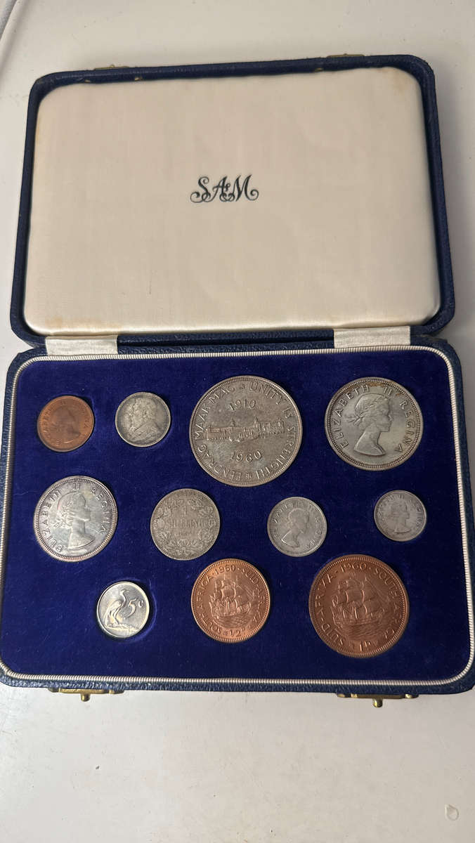 South african proof Coin set