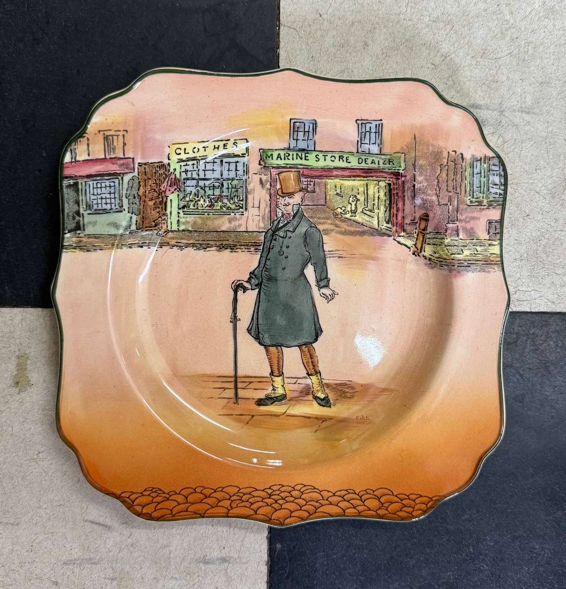 Royal Doulton Mr.Micawber D.6327 Plate