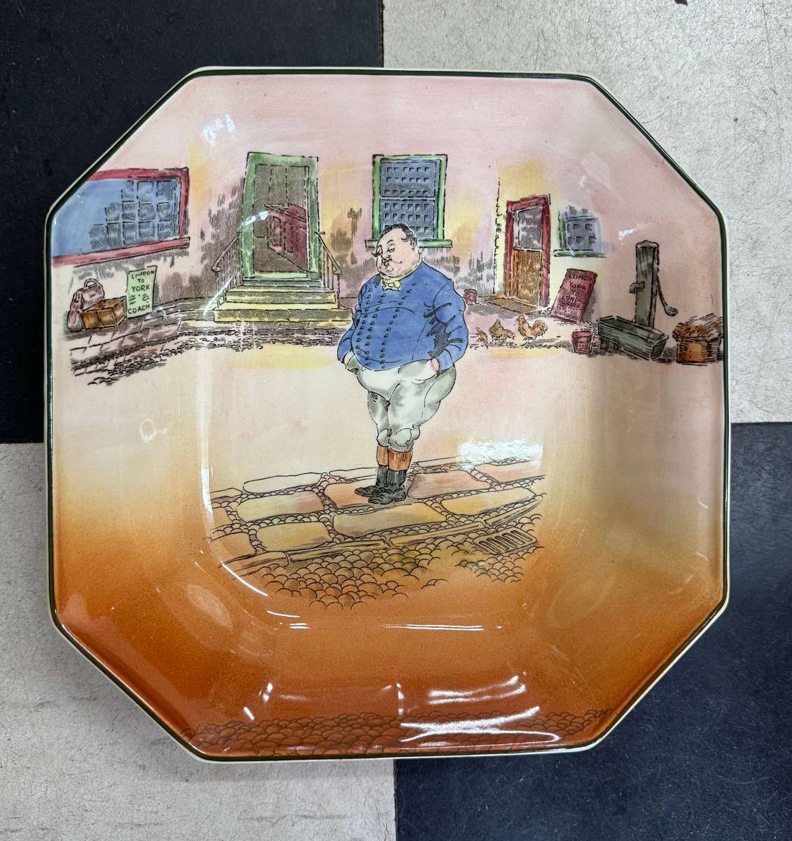 Royal Doulton Dickens Ware The Fat Boy D6327 Bowl
