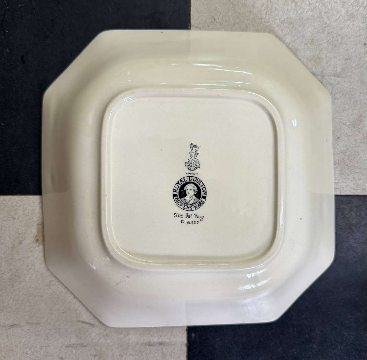 Royal Doulton Dickens Ware The Fat Boy D6327 Bowl