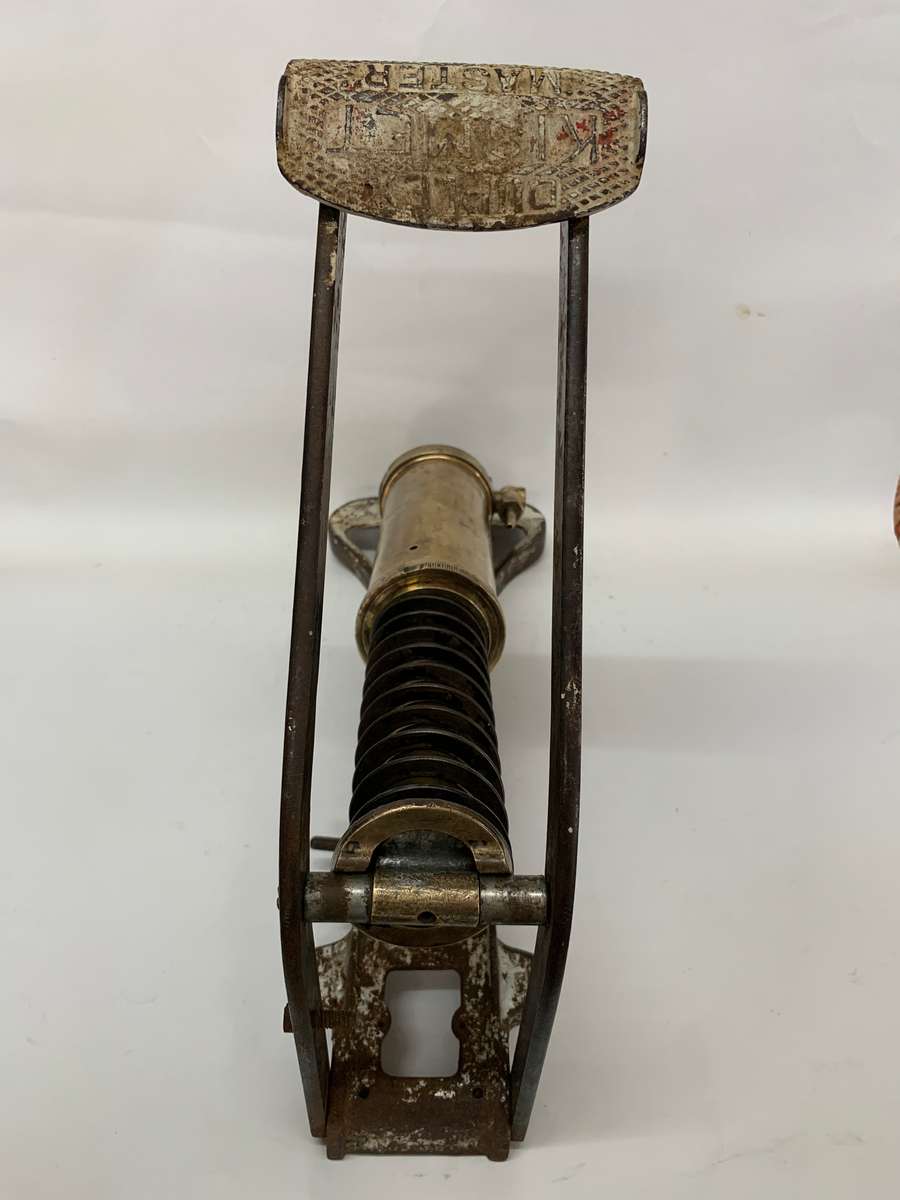 Vintage Brass Foot Pump