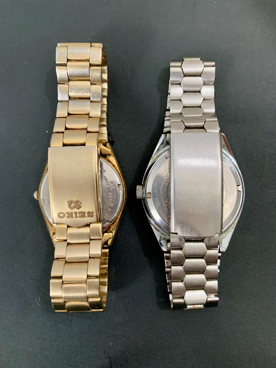 Vintage Seiko & Rottery Mens Watches