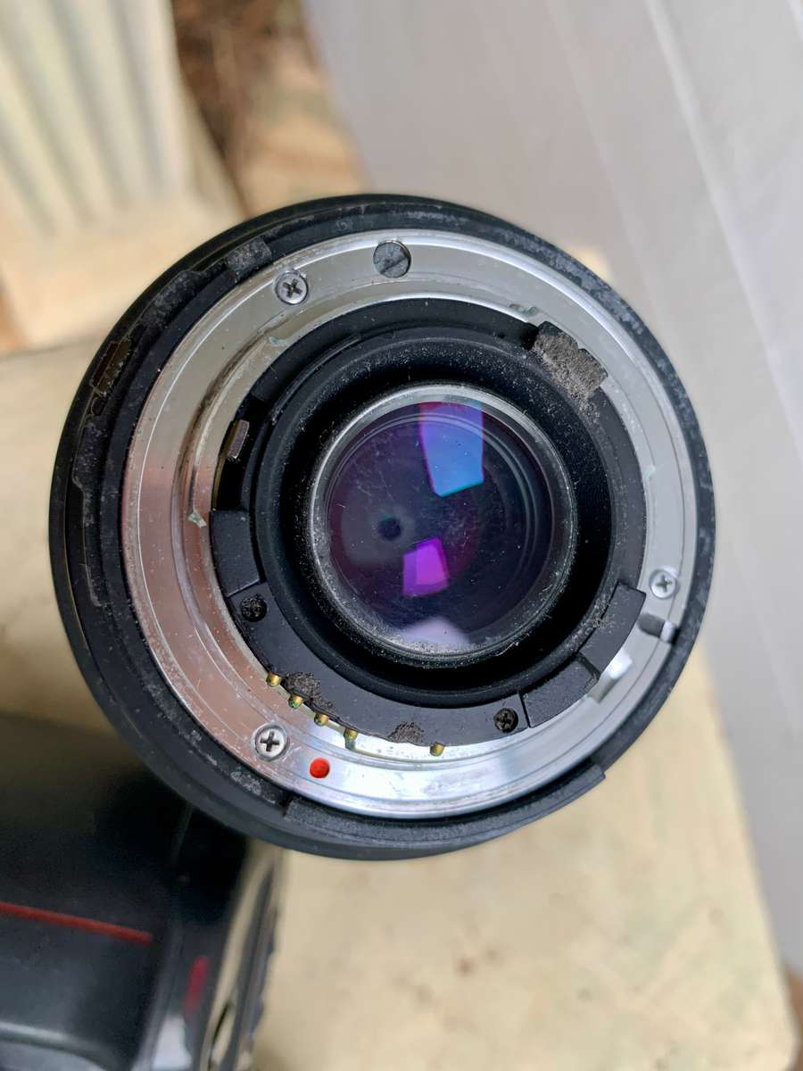 Vintage Nikon N90 35mm SLR Camera with Sigma 70-300mm Not Working