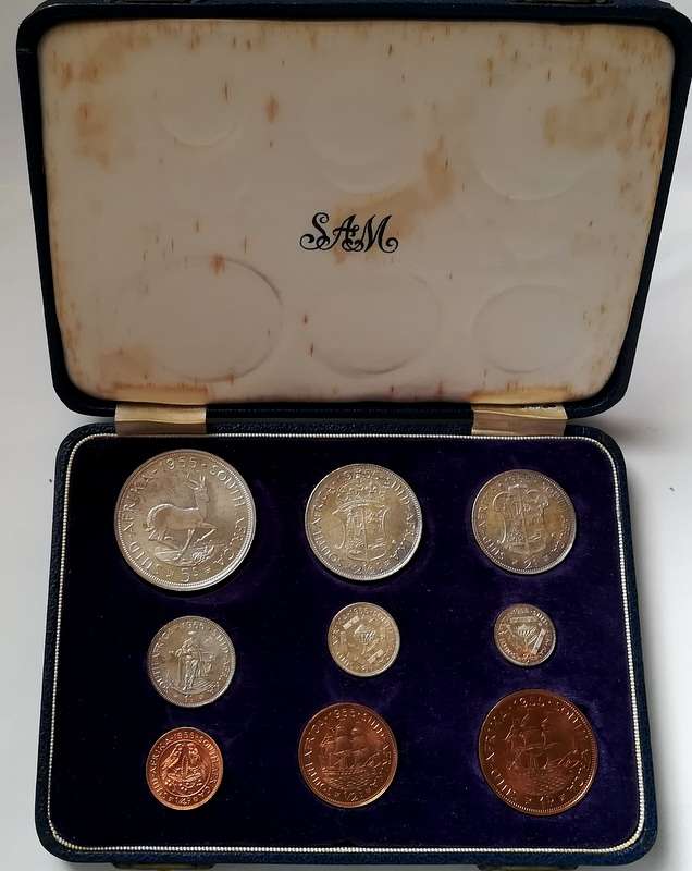 UNION 1955 PROOF SET S A M