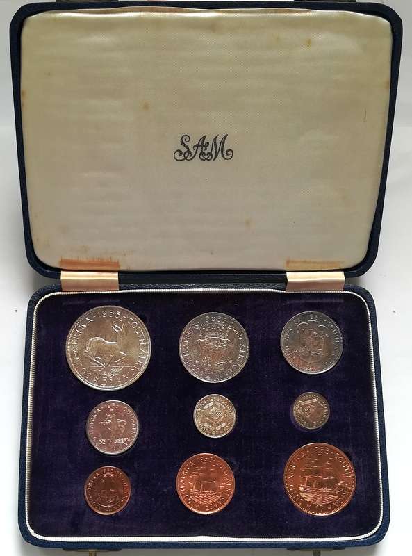 UNION 1955 PROOF SET S A M