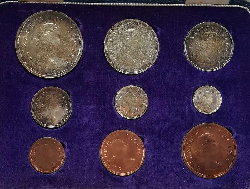 UNION 1956 PROOF SET S A M