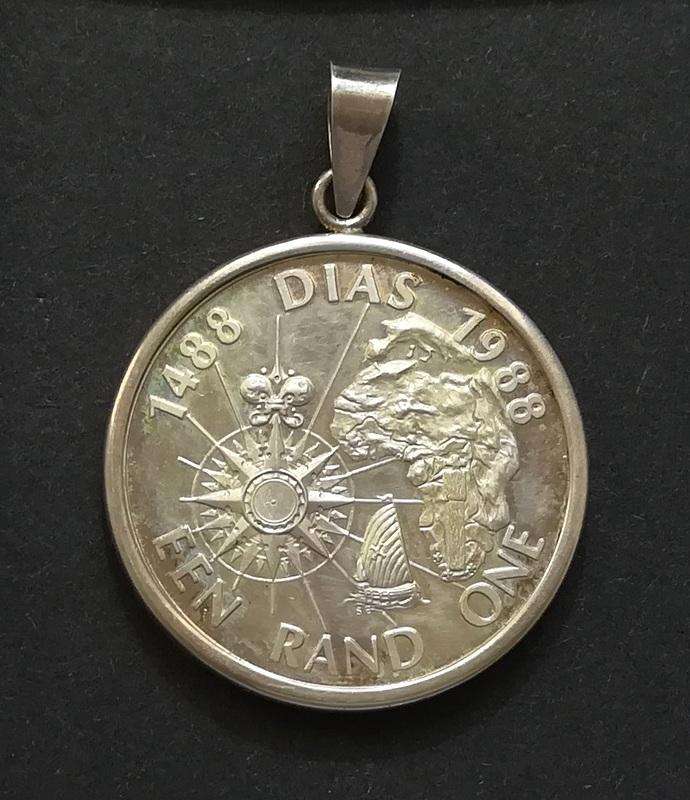 REPUBLIC 1988 SILVER *DIAS* 1 RAND