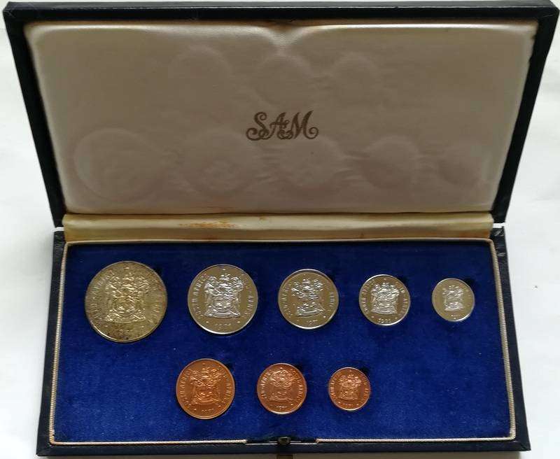 REPUBLIC 1971 PROOF SET S A M