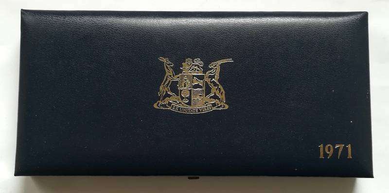 REPUBLIC 1971 PROOF SET S A M