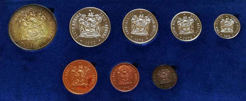 REPUBLIC 1972 PROOF SET S A M