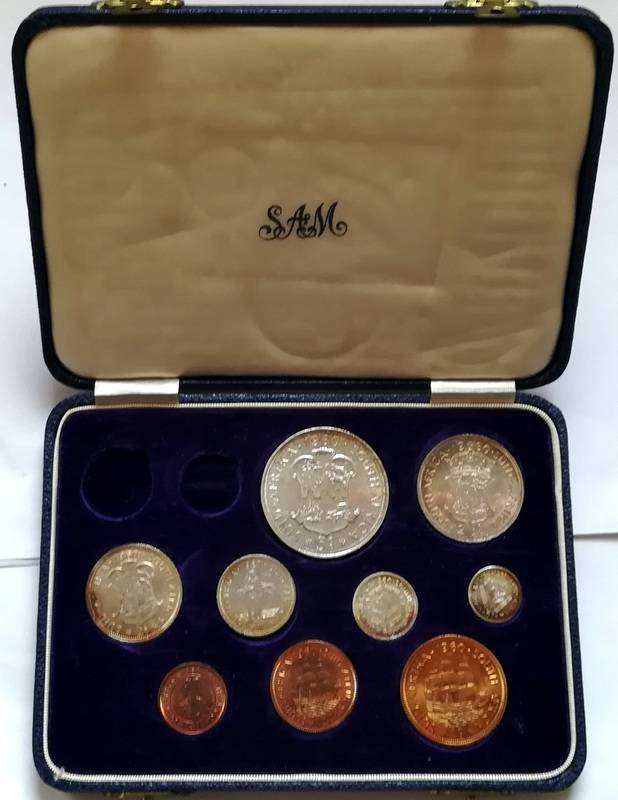 UNION 1960 PROOF SET S A M **NO GOLD**