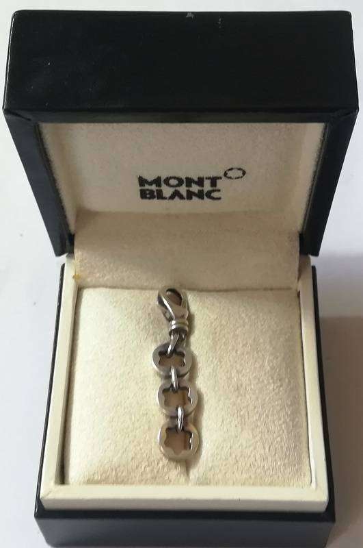 MONT BLANC STERLING SILVER KEY HOLDER 8 X 40MM
