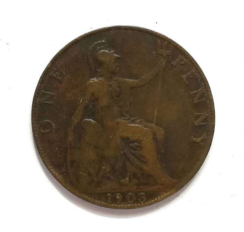GREAT BRITAIN ONE PENNY 1903