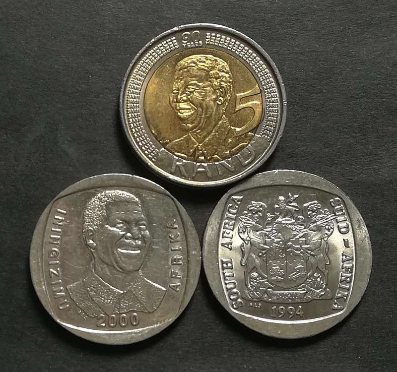 MANDELA 3 COINS COMBO - *2000 SMILE* + *2008 90TH* + *1994 INAUGURATION*