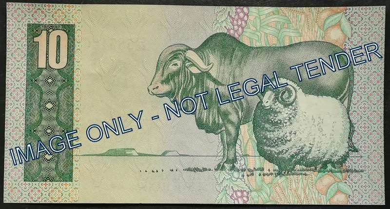 GERHARD DE KOCK 10 RAND 1ST ISSUE