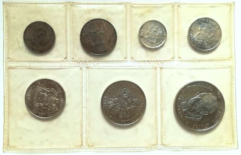 SOUTH AFRICA 1955 (UNC) MINT PACK SET