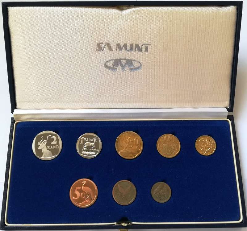 1991 REPUBLIC PROOF SET S A M