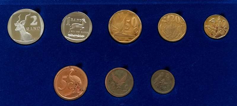1991 REPUBLIC PROOF SET S A M