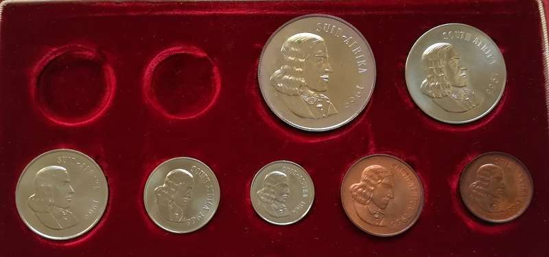 REPUBLIC 1966 PROOF SET S A M *NO GOL*