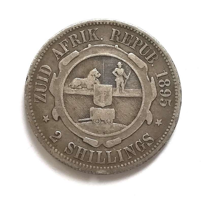 ZAR 1895 2 SHILLINGS
