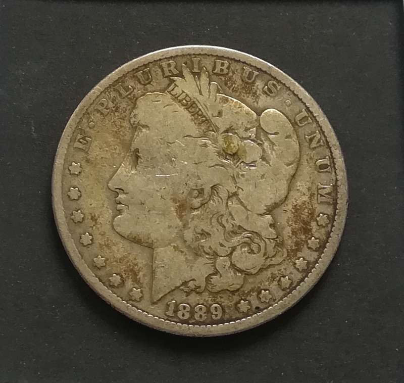 UNITED STATES 1889 SILVER MORGAN DOLLAR